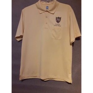 PGA TOUR Polo Golf Shirt Men's XL Yellow 2050